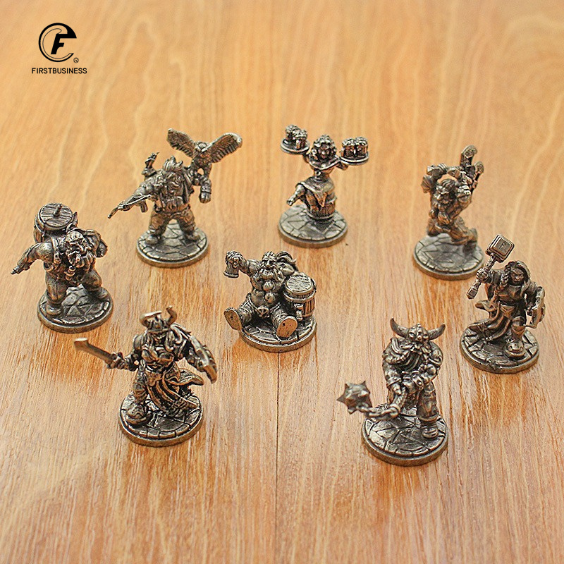 Board Game Movie - Estátua de guerreiro anão em miniatura