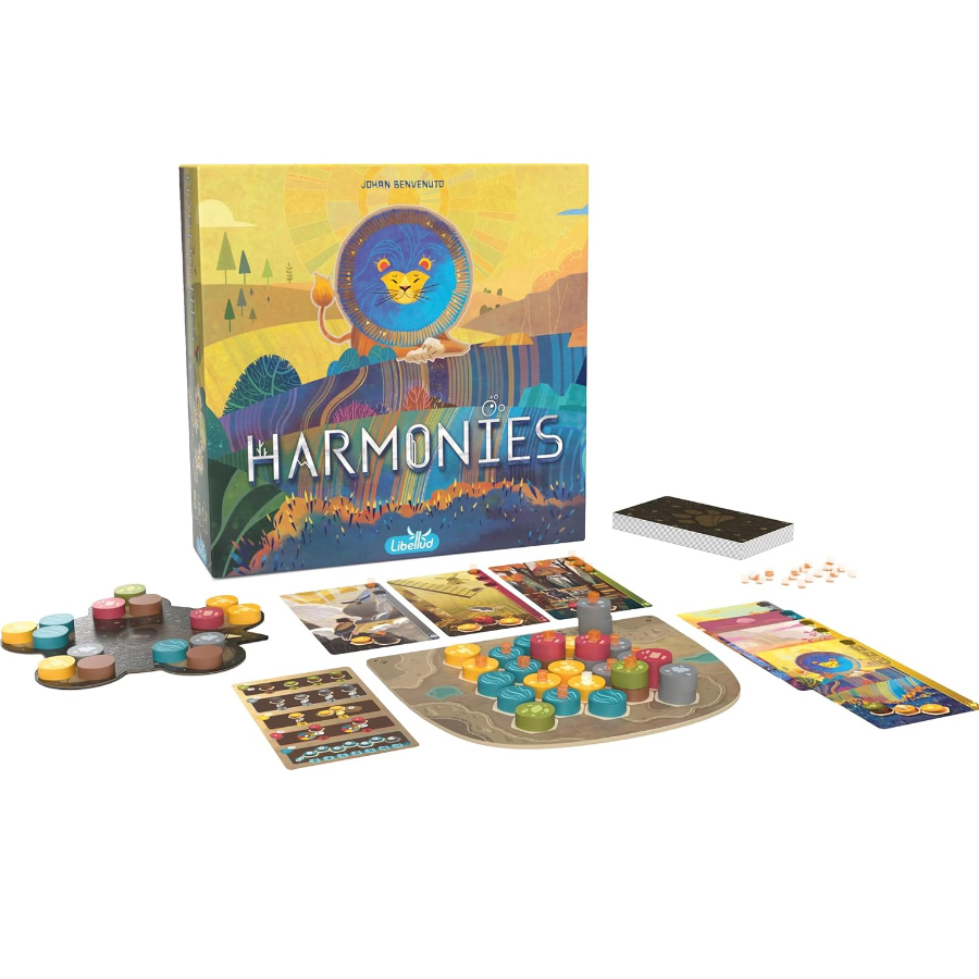 Board Game Harmonies - Harmonias Jogos de Tabuleiro Criação de