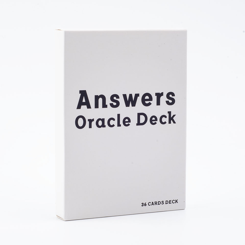Board Game Life - Respostas oracle deck 36 cartas mensagens