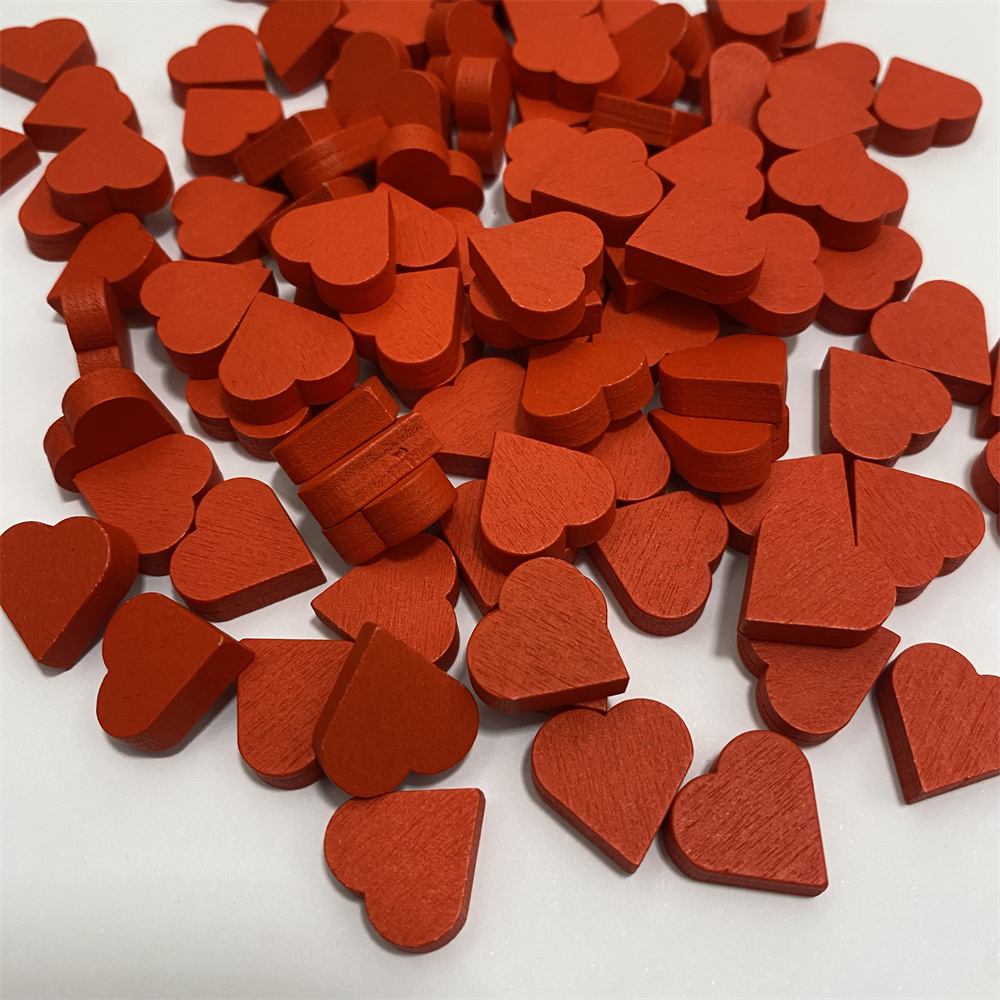 Board Game Sequence - 100 peças 15mm * 5mm vermelho