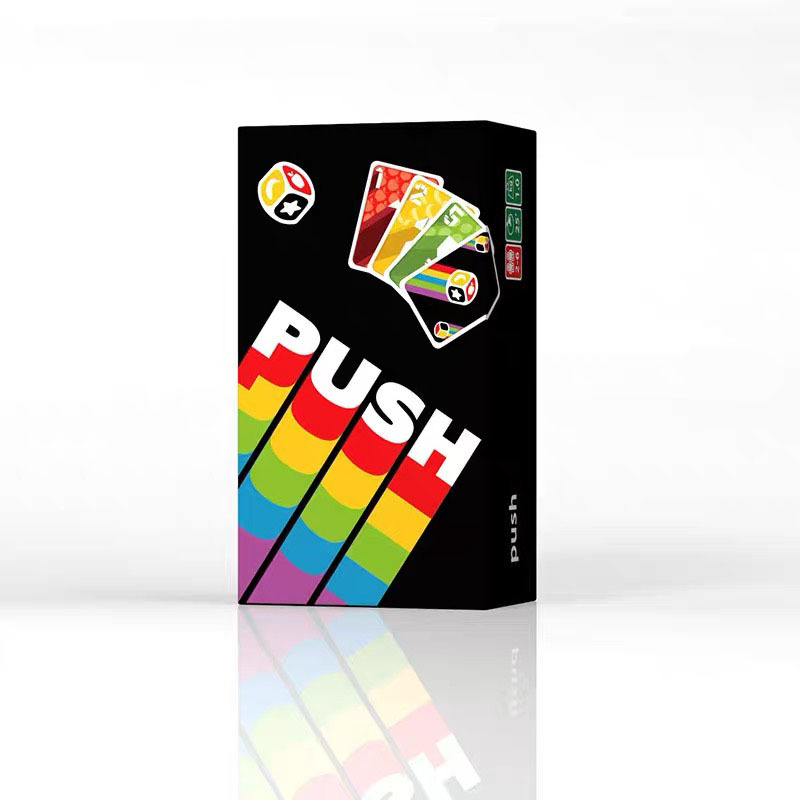 Board Game Solo - Jogo de cartas push para adultos