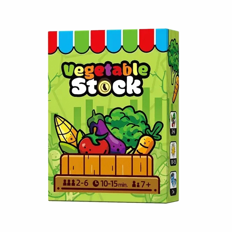 Board Game Uno - Cartas do jogo de tabuleiro Vegetable