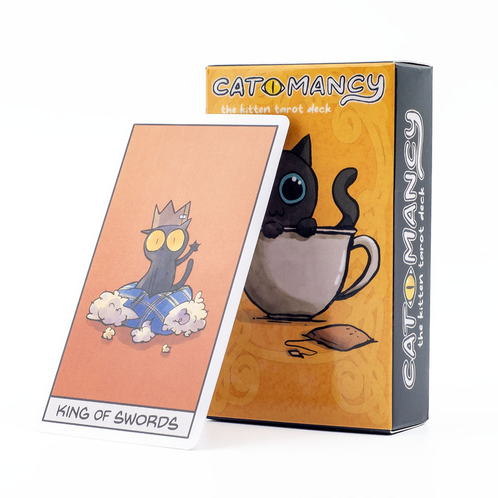 Board Game For Couple - Baralho de tarô Cat Mancy Kitten