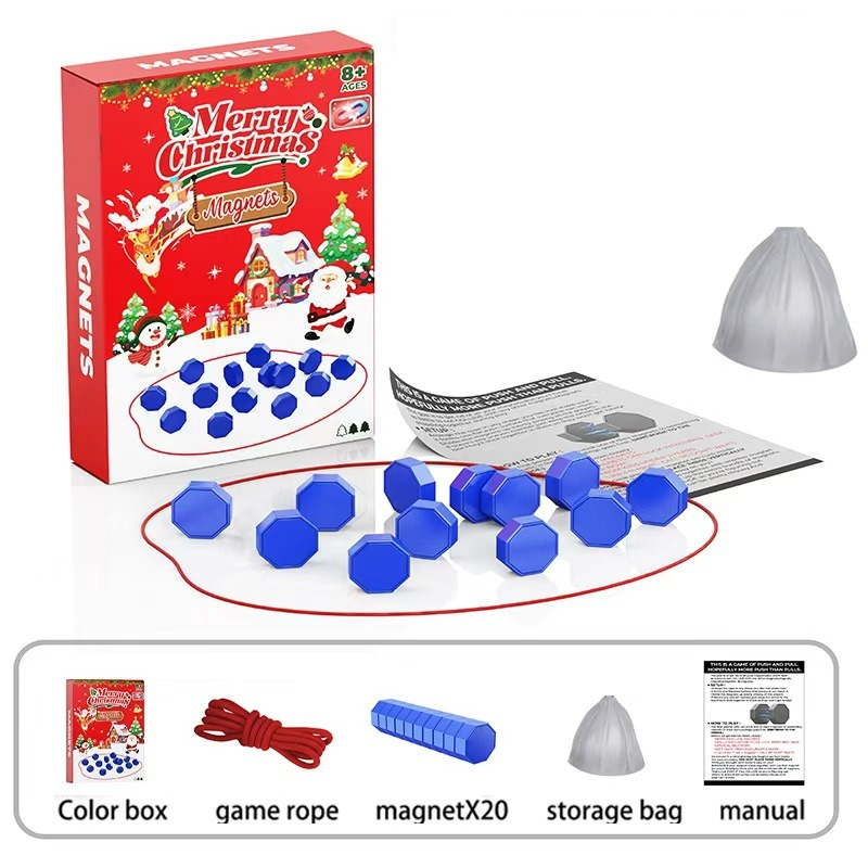 Strategy Board Game - Jogo de Decoração com Pedras Magnéticas,