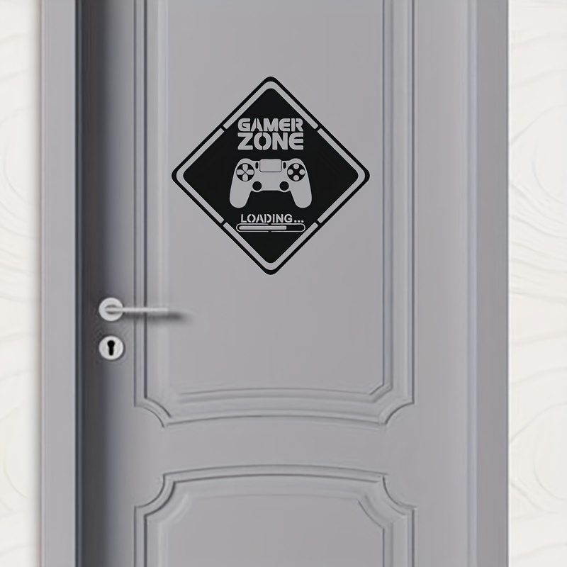 Board Game Movie - 1pc zona gamer porta decalque adesivo