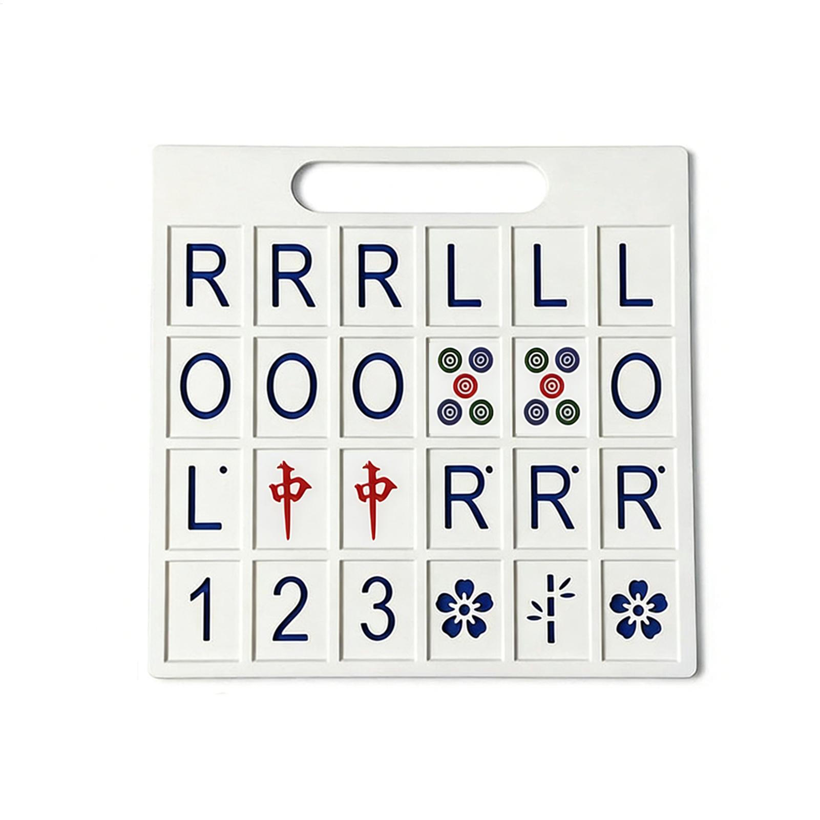 Strategy Board Game - Tabuleiro de Mahjong Solo com 24