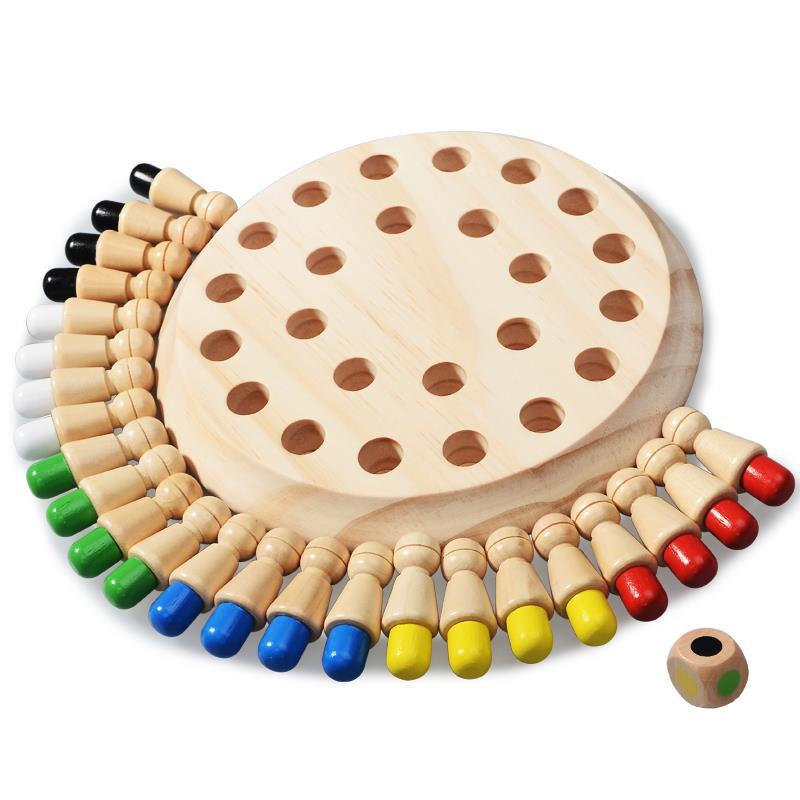 Board Game Life - Quebra-cabeça de madeira brinquedos montessori aprendizagem