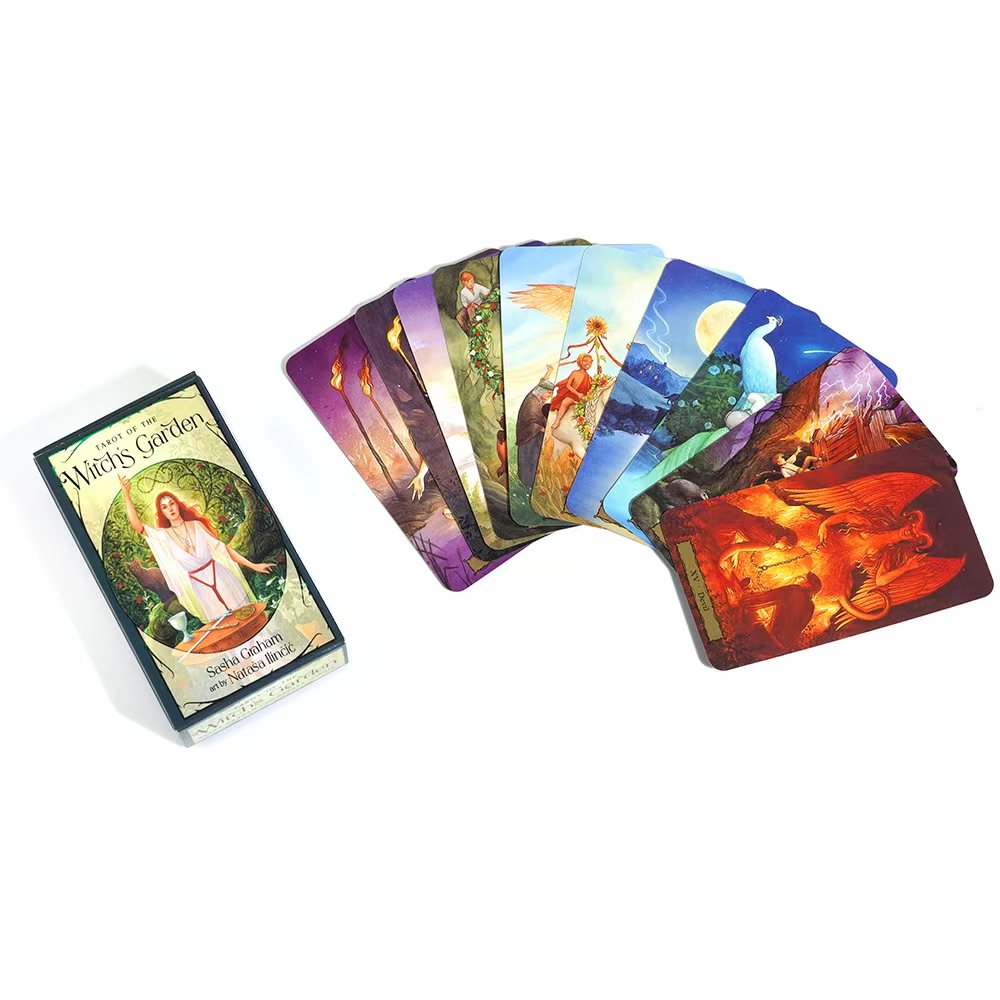 Baralhos de tarô para jardim d - Board Game Quantum avaliação e preço