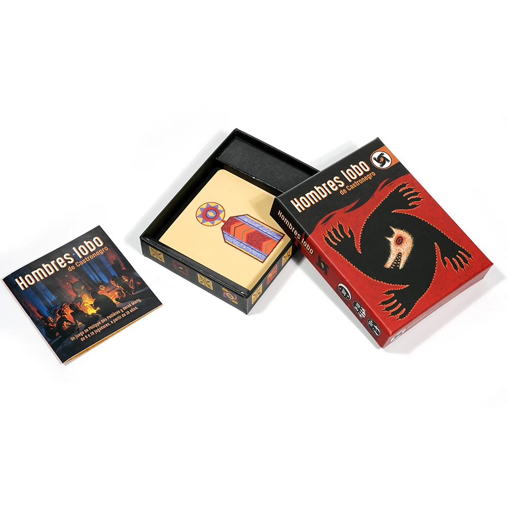 O lobisomem cartas um jogo de  - Board Game Land avaliação e preço