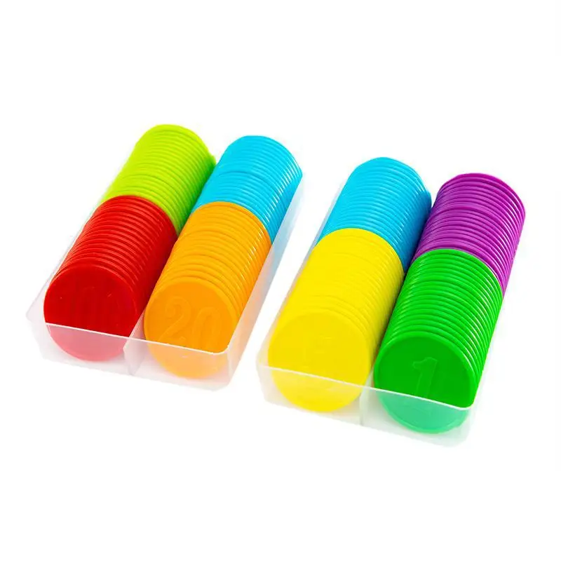 Conjunto de 80 Fichas Plástica - Board Game Sequence avaliação e preço