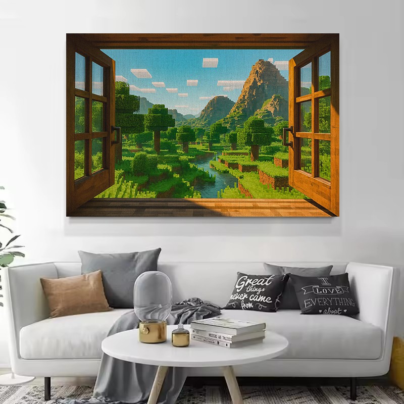 1 peça de Pintura em Tela sem  - Board Game Movie avaliação e preço