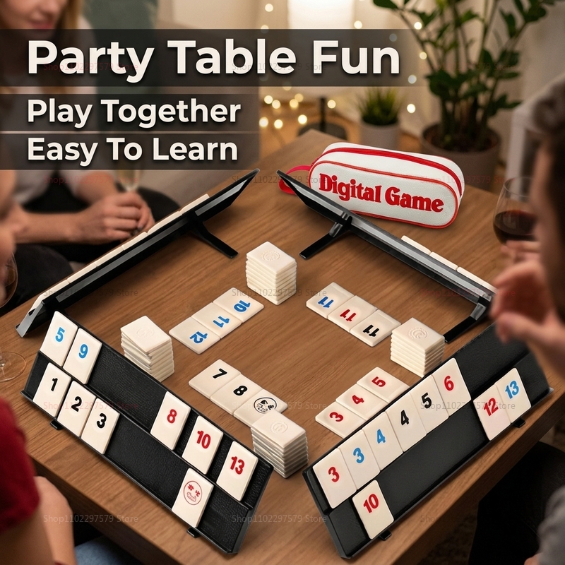 Novo Conjunto de Jogo Rummy Cu - Board Game Sequence avaliação e preço