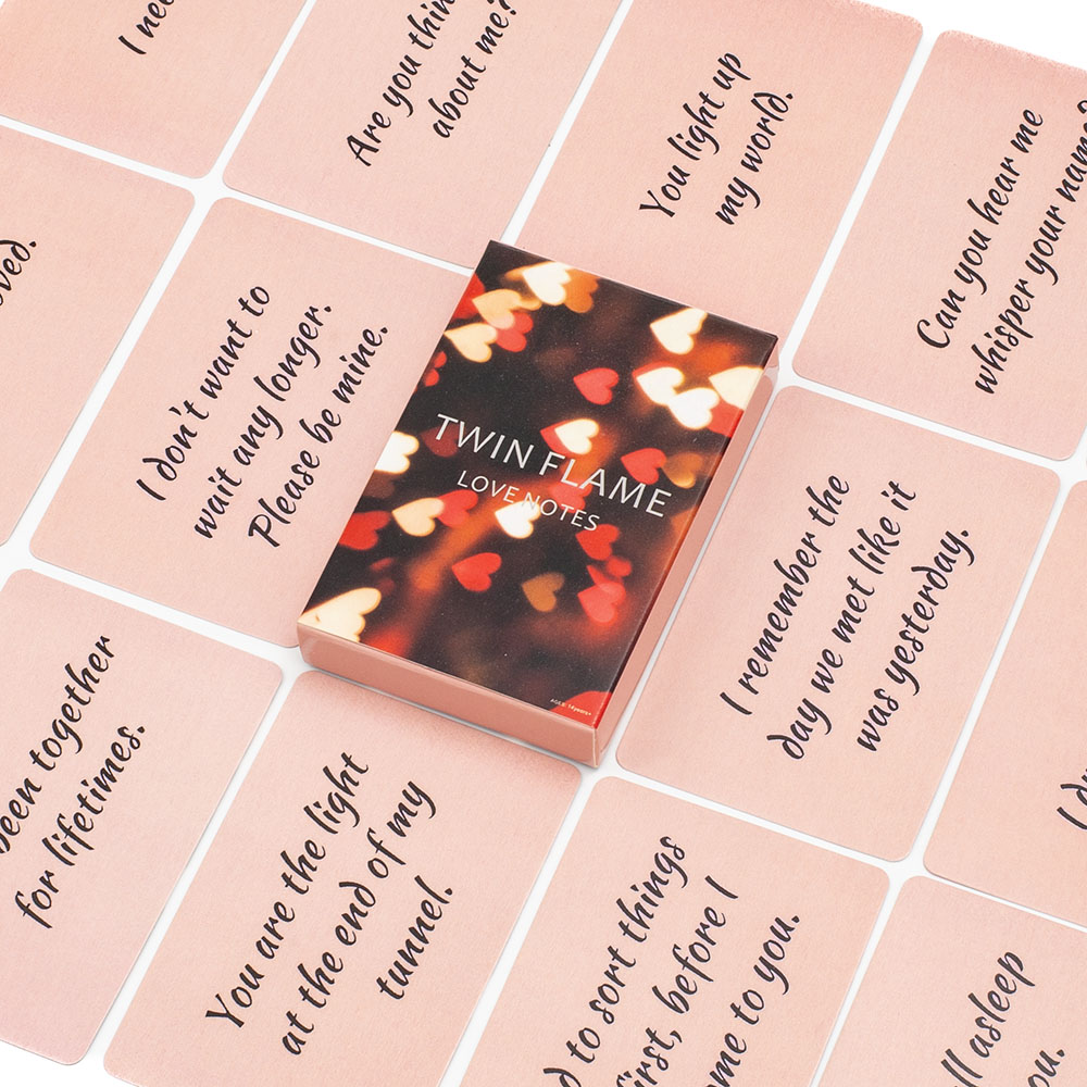 Twin Flame Love Notes Cartões  - Board Game Land avaliação e preço