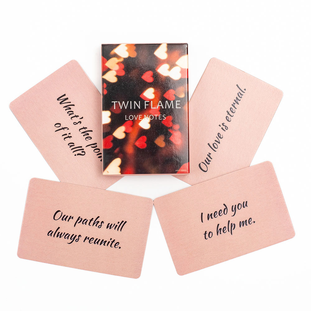 Twin Flame Love Notes Cartões  - Board Game Land avaliação e preço