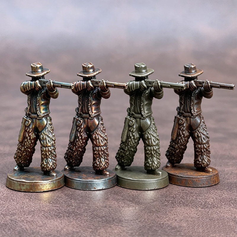 Miniaturas de Metal de Cowboy  - Board Game Movie avaliação e preço