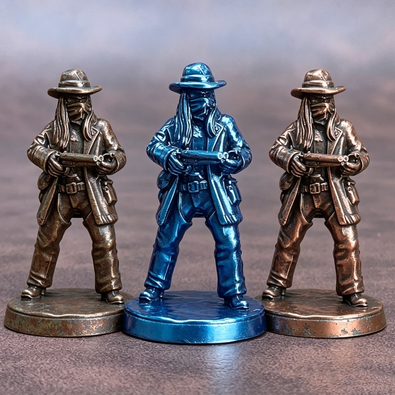 Miniaturas de Metal de Cowboy  - Board Game Movie avaliação e preço