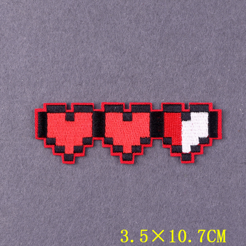 Pixel coração roupas remendos  - Board Game Movie avaliação e preço