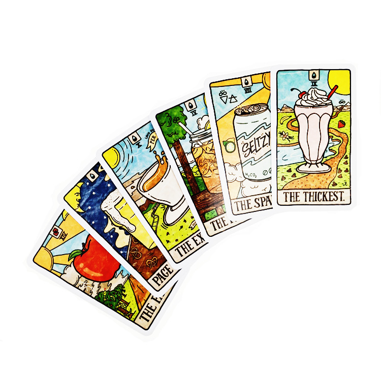 Novo 78 cartas ilustradas de c - Board Game Life avaliação e preço