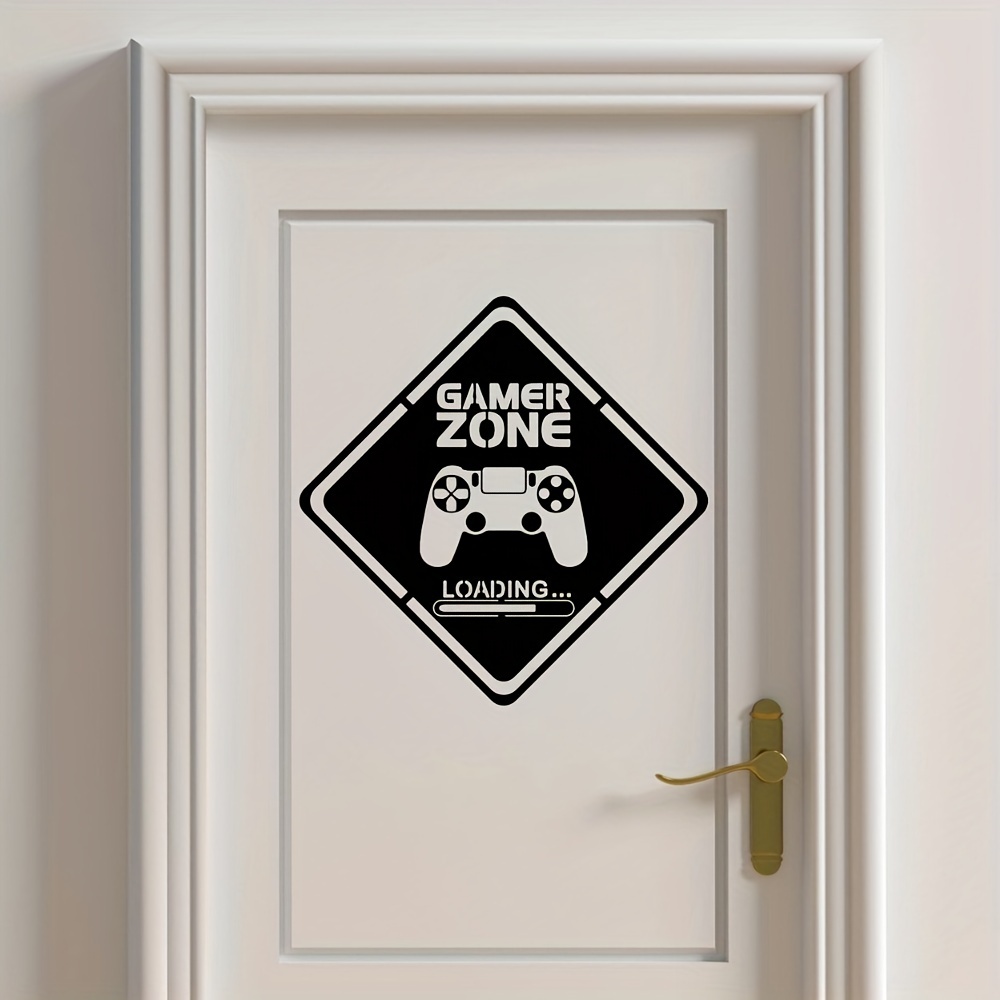 1pc zona gamer porta decalque  - Board Game Movie avaliação e preço
