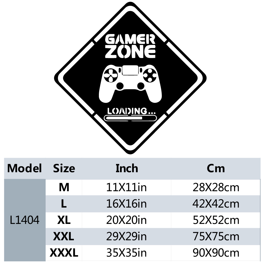 1pc zona gamer porta decalque  - Board Game Movie avaliação e preço