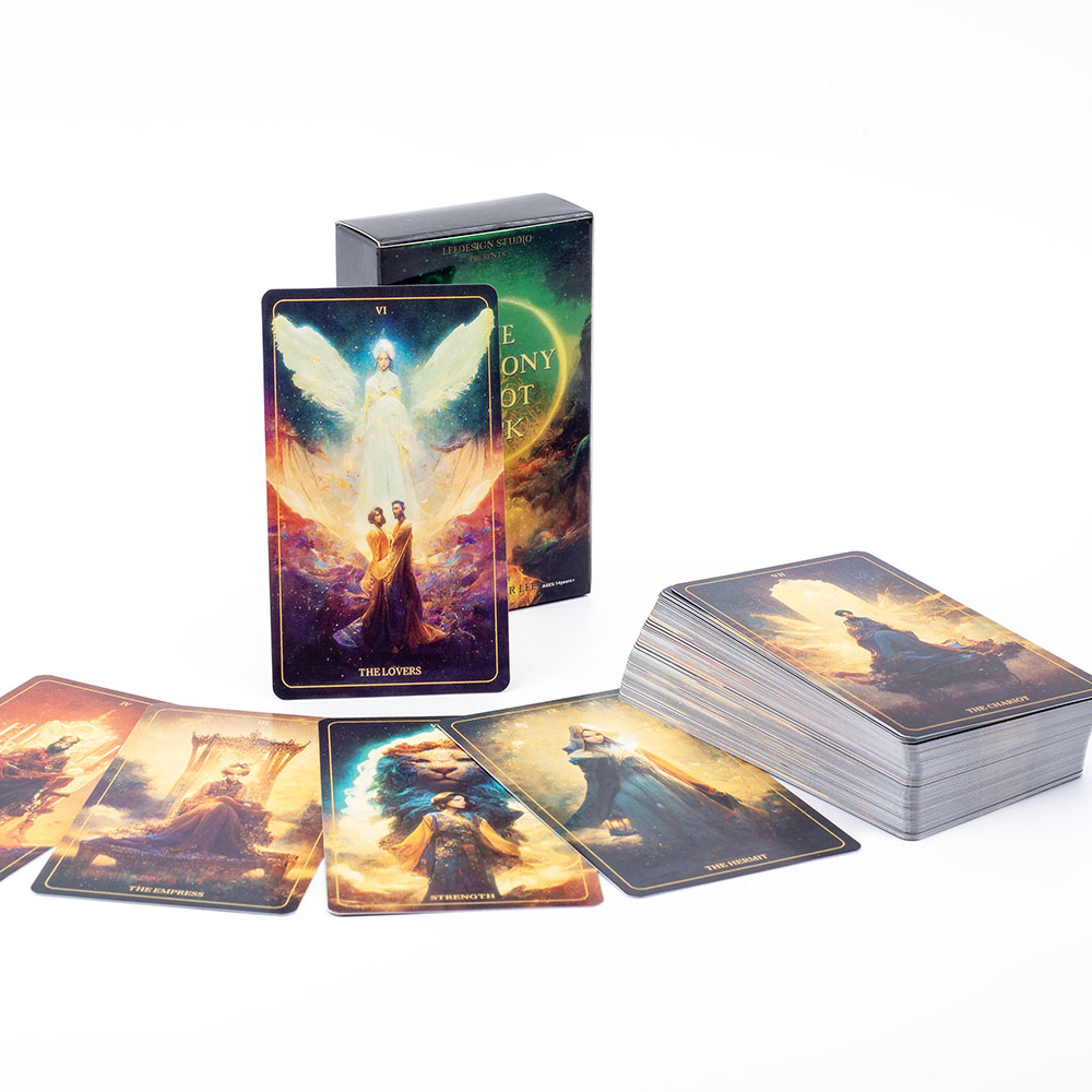 The Harmony Tarot Deck 78 Cart - Board Game Harmonies avaliação e preço